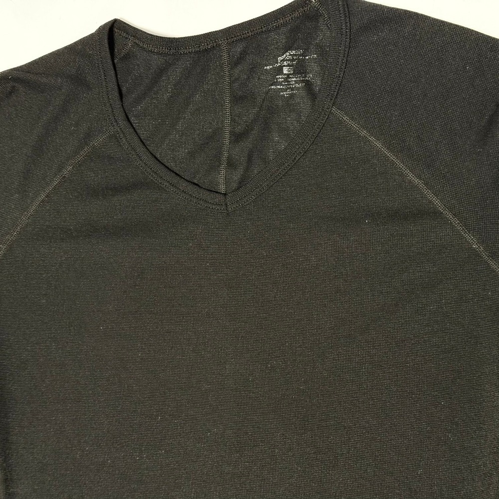 Patagonia Capilene Black V-Neck Long Sleeve Base Layer Top 44830F6 Womens Small - Picture 2 of 14
